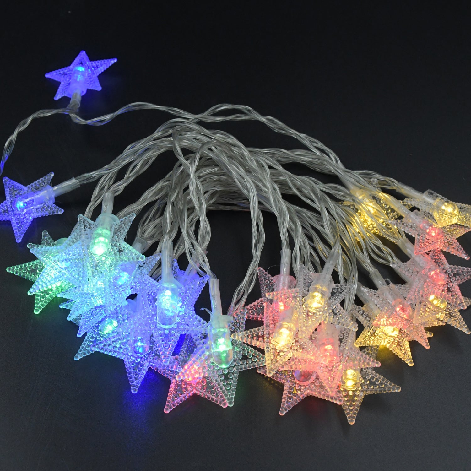6603 28 LED / Star 3.9 Meter Star Shape Led Light Battery Operated with Flashing Modes for Home Decoration, Kids Room, Waterproof Diwali & Wedding LED Christmas Light Indoor and Outdoor Light ,Festival Decoration (Multicolor Battery Not Included 3.9Mtr) 6603 28 LED / Star 3.9 Meter Star Shape Led Light Battery Operated with Flashing Modes for Home Decoration, Kids Room, Waterproof Diwali & Wedding LED Christmas Light Indoor and Outdoor Light ,Festival Decoration (Multicolor Battery Not Included 3.9Mtr)